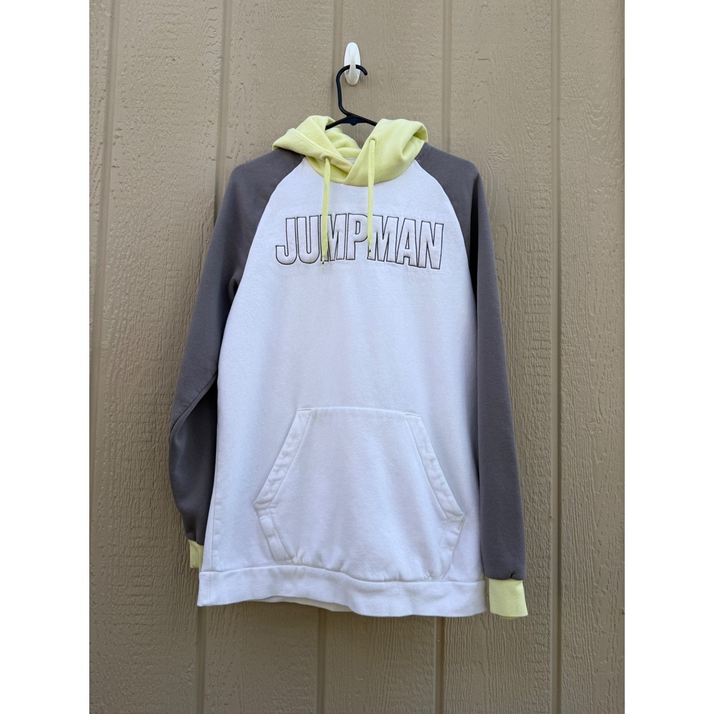 Jordan Medium Hoodie Jumpman Streetwear Cotton Colorblock Raglan Logo